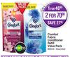 Comfort Fabric Conditioner Refill Value Pack Assorted-800ml