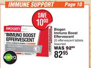 Biogen Immuno Boost Effervescent 20 Effervescent Tablets Assorted