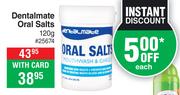 Dentalmate Oral Salts-120g