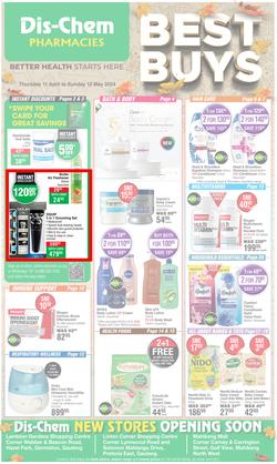 Dis-Chem : Best Buys (11 April - 12 May 2024), page 1