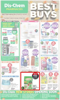 Dis-Chem : Best Buys (11 April - 12 May 2024), page 1