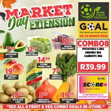 Goal Supermarket : Market Day Extension (20 March - 23 March 2025)