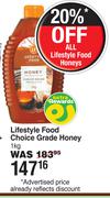 Lifestyle Food Choice Grade Honey-1Kg