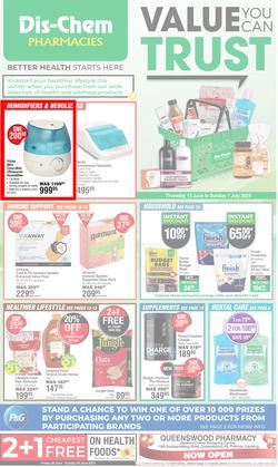 Dis-Chem : Value You Can Trust (13 June - 07 July 2024), page 1