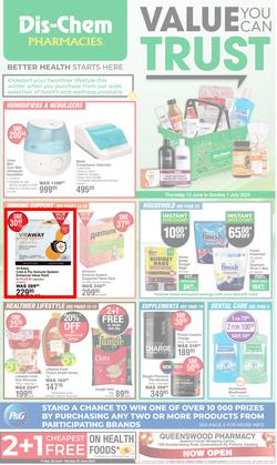 Dis-Chem : Value You Can Trust (13 June - 07 July 2024), page 1