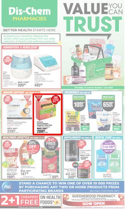 Dis-Chem : Value You Can Trust (13 June - 07 July 2024), page 1