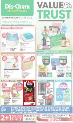 Dis-Chem : Value You Can Trust (13 June - 07 July 2024), page 1