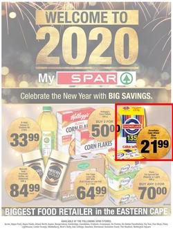 SPAR Eastern Cape : Welcome To 2020 (27 Dec 2019 - 5 Jan 2020), page 1