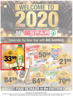 SPAR Eastern Cape : Welcome To 2020 (27 Dec 2019 - 5 Jan 2020), page 1