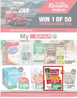 SPAR EASTERN CAPE : Turn Your Shopping Into A Car (19 April - 01 May 2022) | Valid In Amahlathi, Bedford, Buffalo Flats, Cala, Centane, Hankey, Indwe, Idutywa, Komga, Lady Frere, Nemato, Patensie, page 1