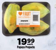 Papaya Prepacks-Each