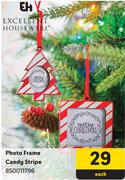 EH Photo Frame Candy Stripe-Each