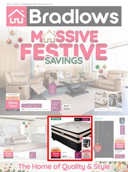 Bradlows : Massive Festive Savings (02 December - 24 December 2025), page 1