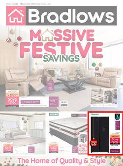 Bradlows : Massive Festive Savings (02 December - 24 December 2025), page 1