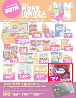 Game SASSA : Get More iGroza For Your Buck (24 October - 09 November 2025), page 1