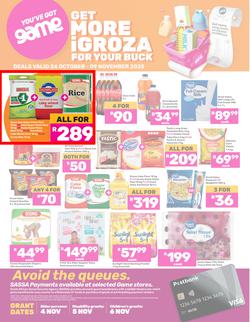 Game SASSA : Get More iGroza For Your Buck (24 October - 09 November 2025), page 1