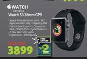 Apple Watch S3 38mm GPS