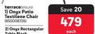 Terraceleisure Onyx Patio Textilene Chair