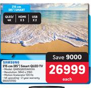 Samsung 85"(125cm) Smart QLED TV QA85Q60DAKXXA