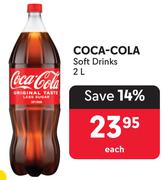 Coca-Cola Soft Drinks-2Ltr 