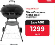 Megamaster 56cm Compress Kettle Braai