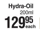 Hydra Oil-200ml Each