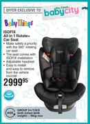 Baby Things ISOFIX All In 1 Rotate+ Car Seat