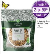 Lifestyle Food Rolled Oats-1Kg