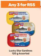 Lucky Star Sardines Assorted-For Any 3 x 120g