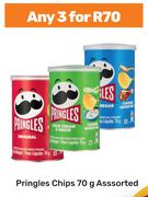 Pringles Chips Assorted-For 3 x 70g