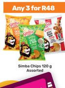Simba Chips Assorted-For Any 3 x 120g