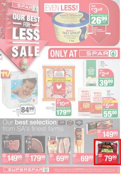 SUPERSPAR EASTERN CAPE : Our Best For Less Sale (21 June - 03 July 2022) | Valid In Bluewater Bay, Despatch, Gelvandale, Hunters Retreat, Mount Pleasant, Newton Park, Our, Sunridge, Waterfront, page 1