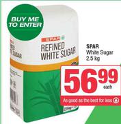 Spar White Sugar-2.5Kg