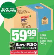 Spar Choice Butter Brick-500g