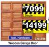 Wooden Garage Door Single 32342/38