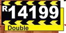 Wooden Garage Door Double 32342/38