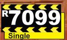 Wooden Garage Door Single 32342/38