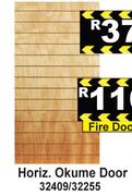 Horiz. Okume Door 32409/32255