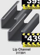 Lip Channel 31720/1-75 x 50 x 20 x 6m