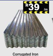 Corrugated Iron-Per Sqm
