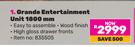 Grande Entertainment Unit 1800mm