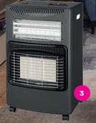 Cadac Gas And Electric Dual Indoor Heater 945-Dual