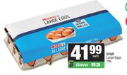 Spar Large Eggs-18s Each