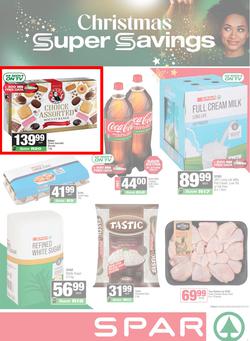 SUPERSPAR Western Cape : Christmas Super Savings (24 November - 07 December 2025), page 1