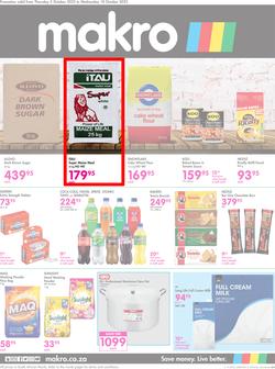 Makro Bloemfontein : Food (05 October - 18 October 2023), page 1