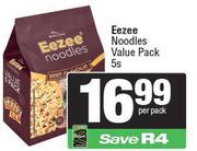 Eezee Noodles Value Pack-5 Per Pack