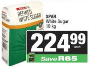 Spar White Sugar-10Kg Each