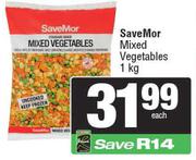 SaveMor Mixed Vegetables-1Kg Each