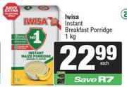 Iwisa Instant Breakfast Porridge-1Kg Each