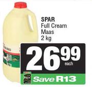 Spar Full Cream Maas-2kg Each